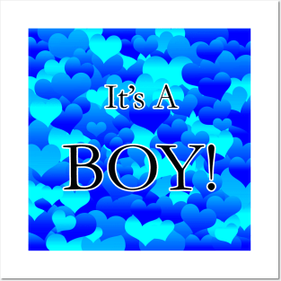 It's A Boy! Posters and Art
